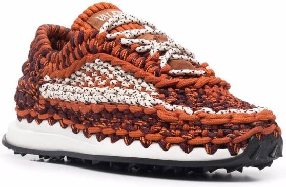 Valentino Garavani Low-top sneakers Oranje