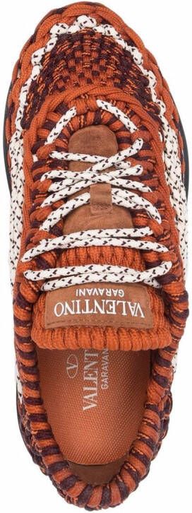 Valentino Garavani Low-top sneakers Oranje