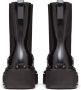 Valentino Garavani M-Way Rockstud Beatle 50mm leren laarzen Zwart - Thumbnail 3