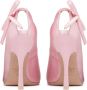 Valentino Garavani Nite-Out satijnen pumps Roze - Thumbnail 3