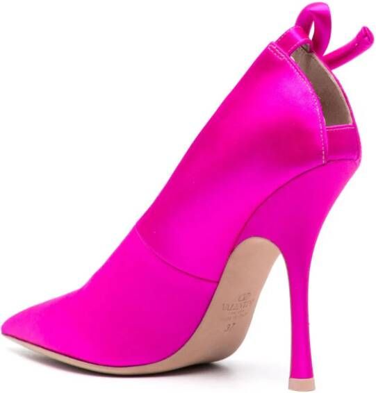 Valentino Garavani Nite-Out satijnen pumps Roze