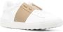 Valentino Garavani Open contrasterend-band sneakers Wit - Thumbnail 2