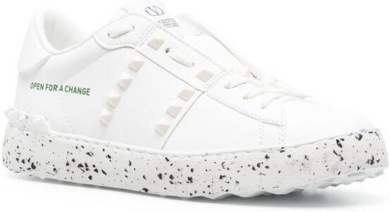 Valentino Garavani Open For a Change low-top sneakers Wit
