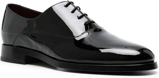 Valentino Garavani Payton lakleren Oxford schoenen Zwart