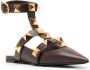 Valentino Garavani Pumps met puntige neus Bruin - Thumbnail 2