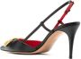 Valentino Garavani Pumps met puntige neus Zwart - Thumbnail 3