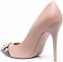 Valentino Garavani Pumps met studs Roze - Thumbnail 3