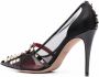 Valentino Garavani Pumps met studs Zwart - Thumbnail 3