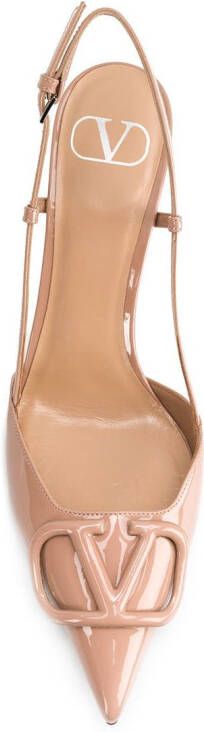 Valentino Garavani Pumps met VLOGO Beige