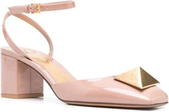 Valentino Garavani Pumps van lakleer Roze