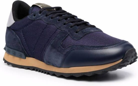 Valentino Garavani Rockrunner low-top sneakers Blauw