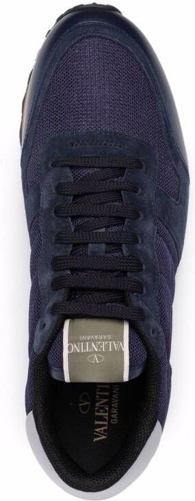 Valentino Garavani Rockrunner low-top sneakers Blauw