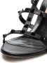 Valentino Garavani black rockstud 60 leather sandals Zwart - Thumbnail 5