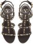 Valentino Garavani Rockstud sandalen met doorzichtig design Bruin - Thumbnail 4