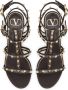 Valentino Garavani Rockstud sandalen met doorzichtig design Bruin - Thumbnail 4