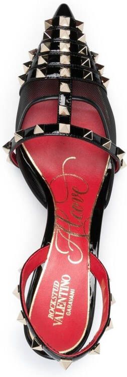 Valentino Garavani Rockstud Alcove pumps Zwart
