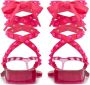 Valentino Garavani Rockstud 30mm sandalen met enkelband Roze - Thumbnail 3