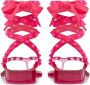 Valentino Garavani Rockstud 30mm sandalen met enkelband Roze - Thumbnail 3