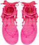 Valentino Garavani Rockstud 30mm sandalen met enkelband Roze - Thumbnail 4