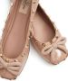 Valentino Garavani Rockstud ballerina's Roze - Thumbnail 5