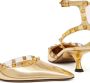 Valentino Garavani Rockstud Couture 50mm spiegelende pumps Goud - Thumbnail 5