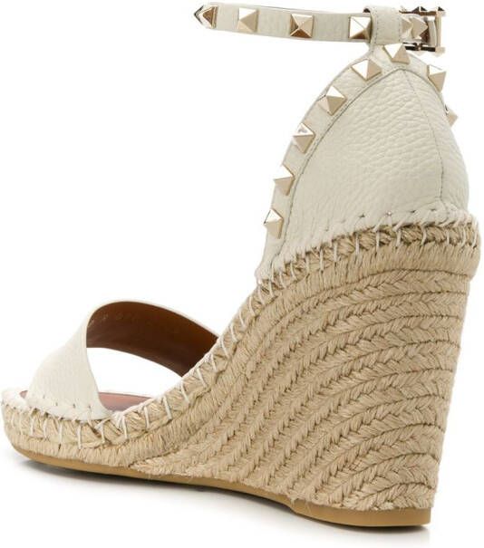 Valentino Garavani Rockstud espadrilles Beige