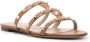 Valentino Garavani Rockstud leren sandalen Bruin - Thumbnail 2