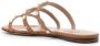 Valentino Garavani Rockstud flat leather sandals Bruin - Thumbnail 3