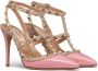 Valentino Garavani Rockstud pumps met hoge hak Roze - Thumbnail 2