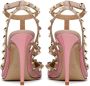 Valentino Garavani Rockstud pumps met hoge hak Roze - Thumbnail 3