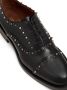 Valentino Garavani Rockstud leren brogues Zwart - Thumbnail 5