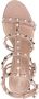 Valentino Garavani Rockstud leren sandalen Roze - Thumbnail 4