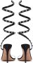 Valentino Garavani Rockstud leren sandalen Zwart - Thumbnail 3
