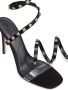 Valentino Garavani Rockstud leren sandalen Zwart - Thumbnail 5