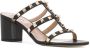 Valentino Garavani Rockstud leren sandalen Zwart - Thumbnail 2