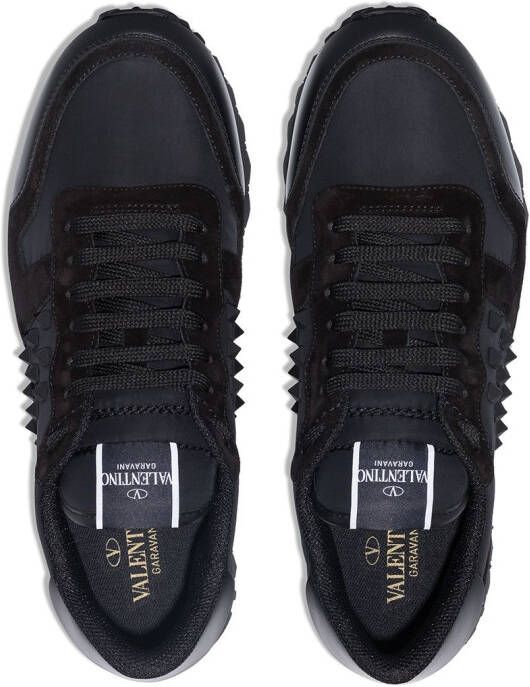 Valentino Garavani Rockstud low-top sneakers Zwart