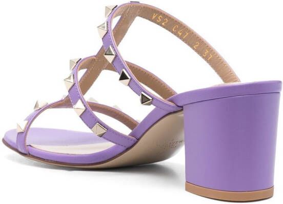 Valentino Garavani Rockstud muiltjes Paars