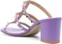 Valentino Garavani Rockstud muiltjes Paars - Thumbnail 3