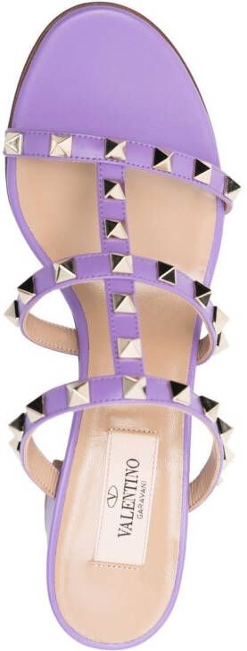 Valentino Garavani Rockstud muiltjes Paars