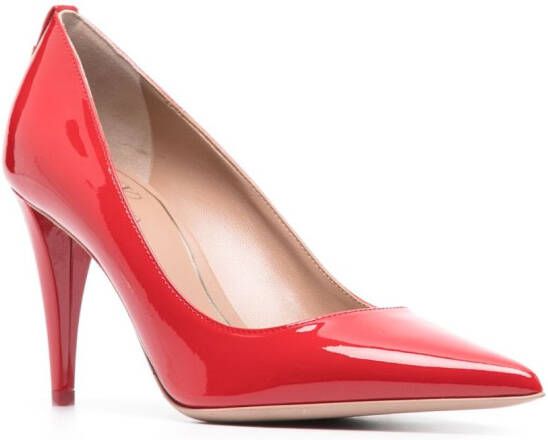 Valentino Garavani Rockstud lakleren muiltjes Rood