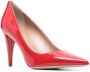 Valentino Garavani Rockstud lakleren muiltjes Rood - Thumbnail 2