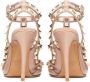 Valentino Garavani Rockstud pumps met enkelbandje Roze - Thumbnail 3