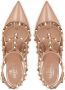 Valentino Garavani Rockstud pumps met enkelbandje Roze - Thumbnail 4