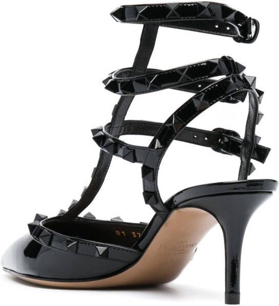 Valentino Garavani 70 mm Rockstud pumps Zwart
