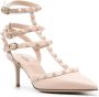 Valentino Garavani Rockstud pumps Roze - Thumbnail 2