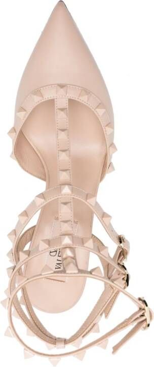 Valentino Garavani Rockstud pumps Roze
