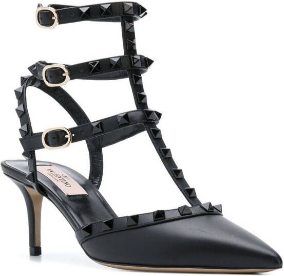 Valentino Garavani Rockstudpumps Zwart