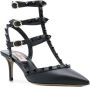 Valentino Garavani Rockstudpumps Zwart - Thumbnail 2