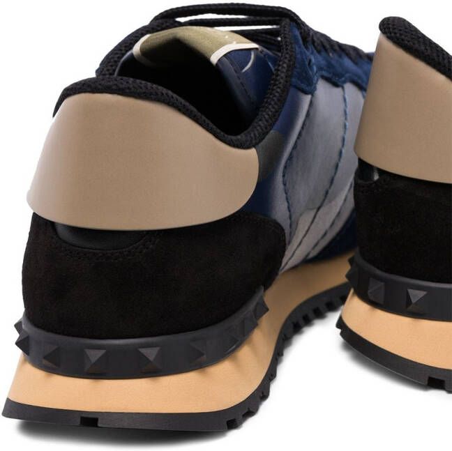 Valentino Garavani Rockstud Rockrunner sneakers Blauw