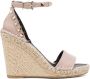 Valentino Garavani Double Rockstud 95mm sandalen met sleehak Beige - Thumbnail 2